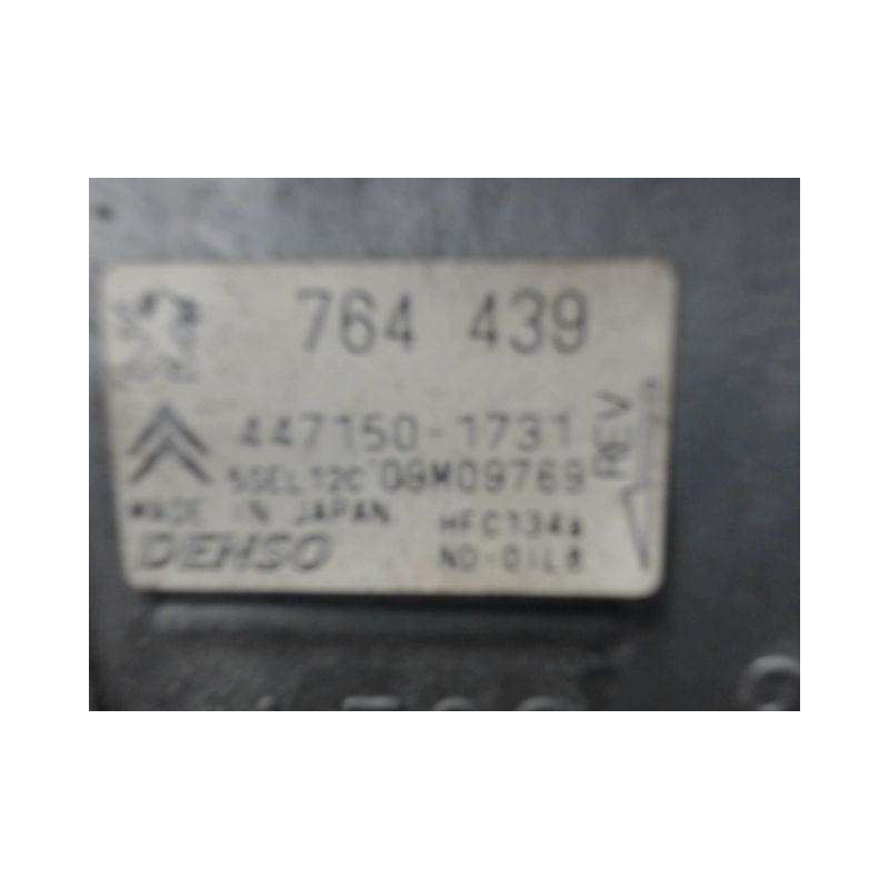 COMPRESSEUR AIR CONDITIONNE CITROEN C4 2010-