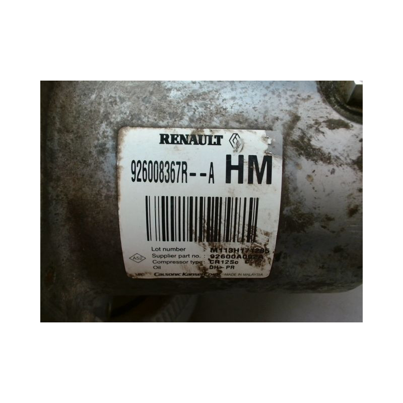 COMPRESSEUR AIR CONDITIONNE DACIA LODGY BREAK 2012-...