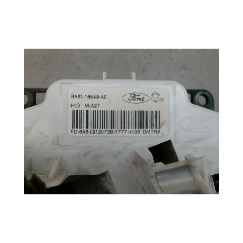 COMMANDE DE CHAUFFAGE FORD FIESTA