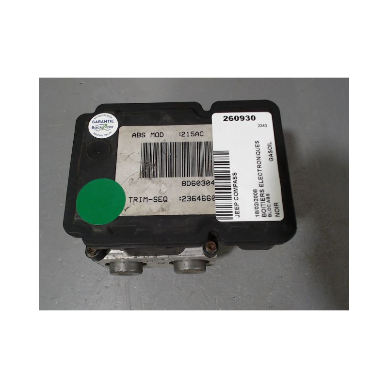 UNITE HYDRAULIQUE ABS JEEP COMPASS
