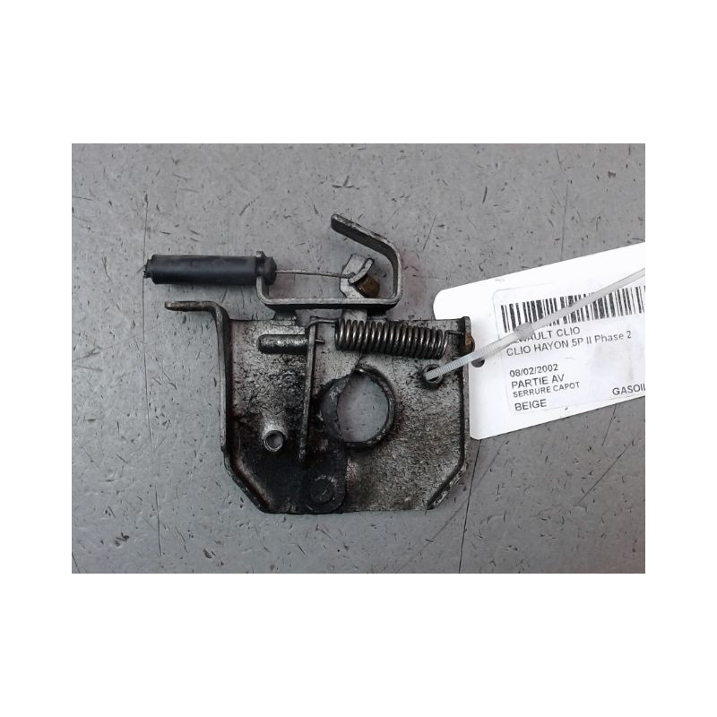 SERRURE CAPOT RENAULT CLIO II Phase 2 2001-2006