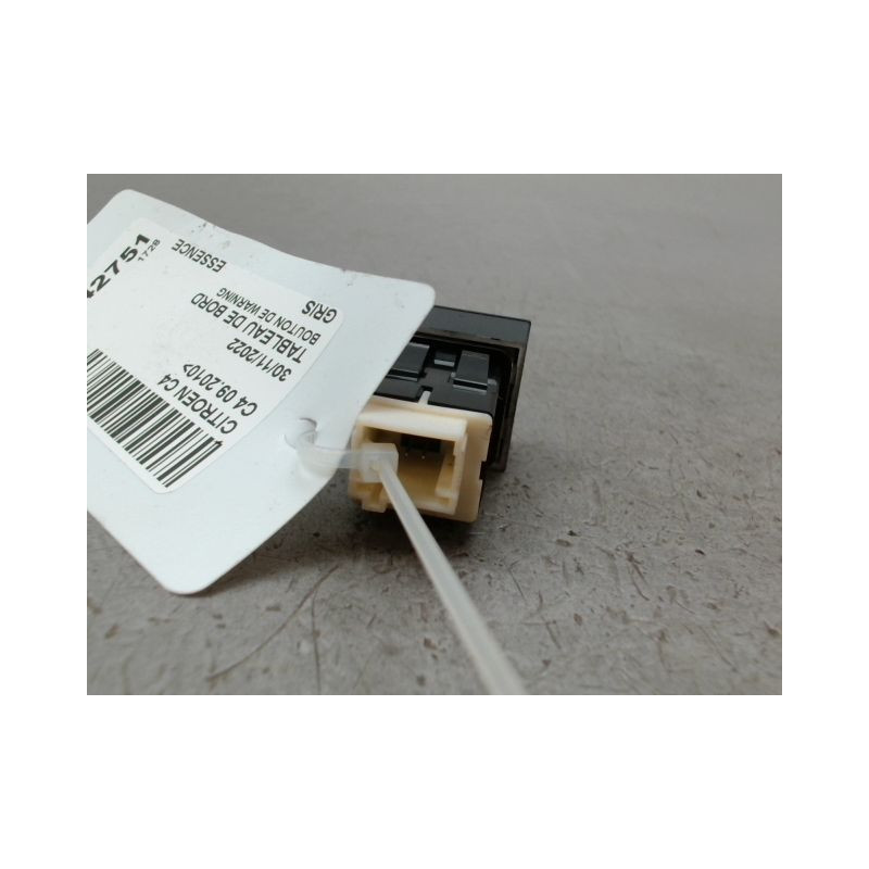 BOUTON DE WARNING CITROEN C4 2010-