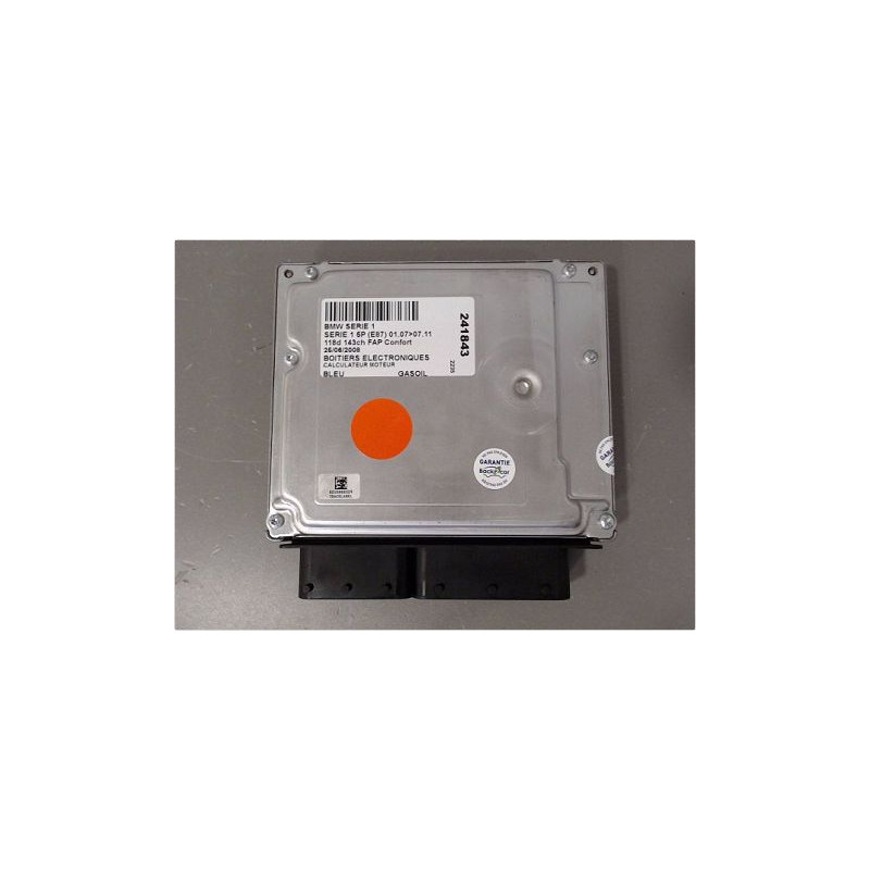 CALCULATEUR MOTEUR BMW SERIE 1 (E87) 07-11