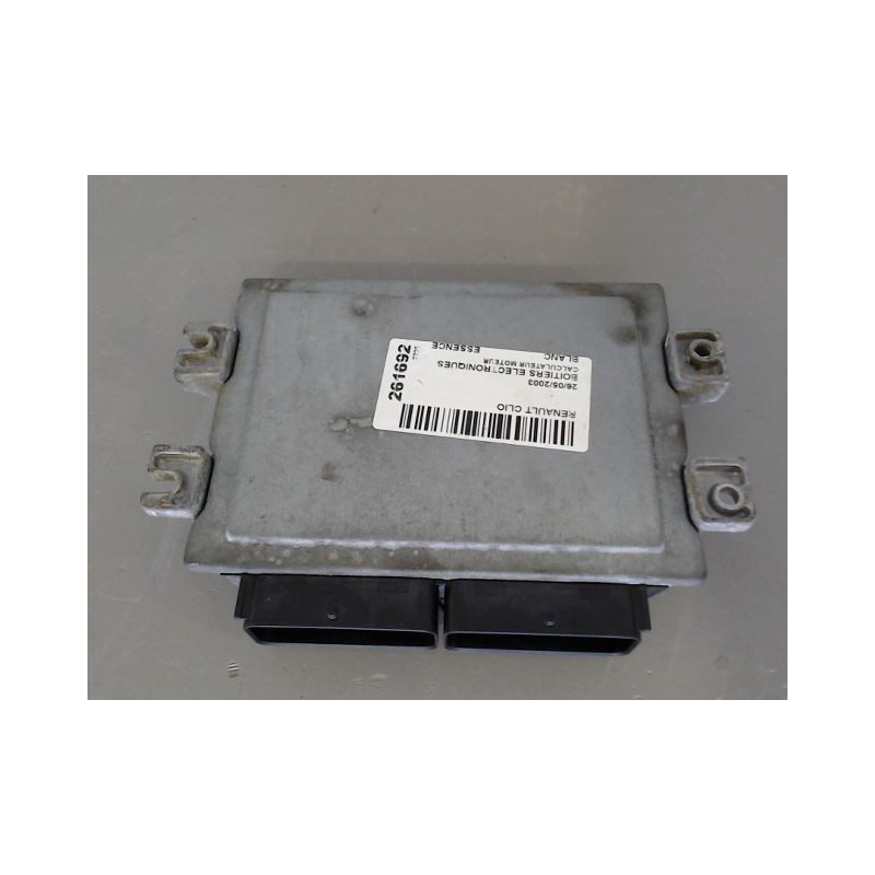 CALCULATEUR MOTEUR RENAULT CLIO