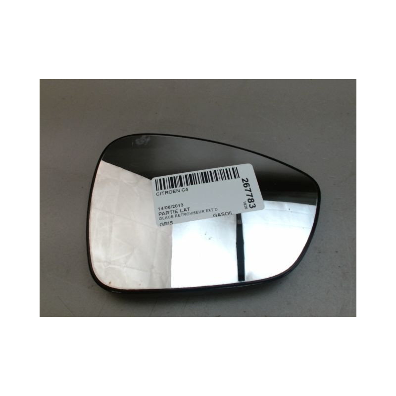 GLACE RETROVISEUR EXT D CITROEN C4