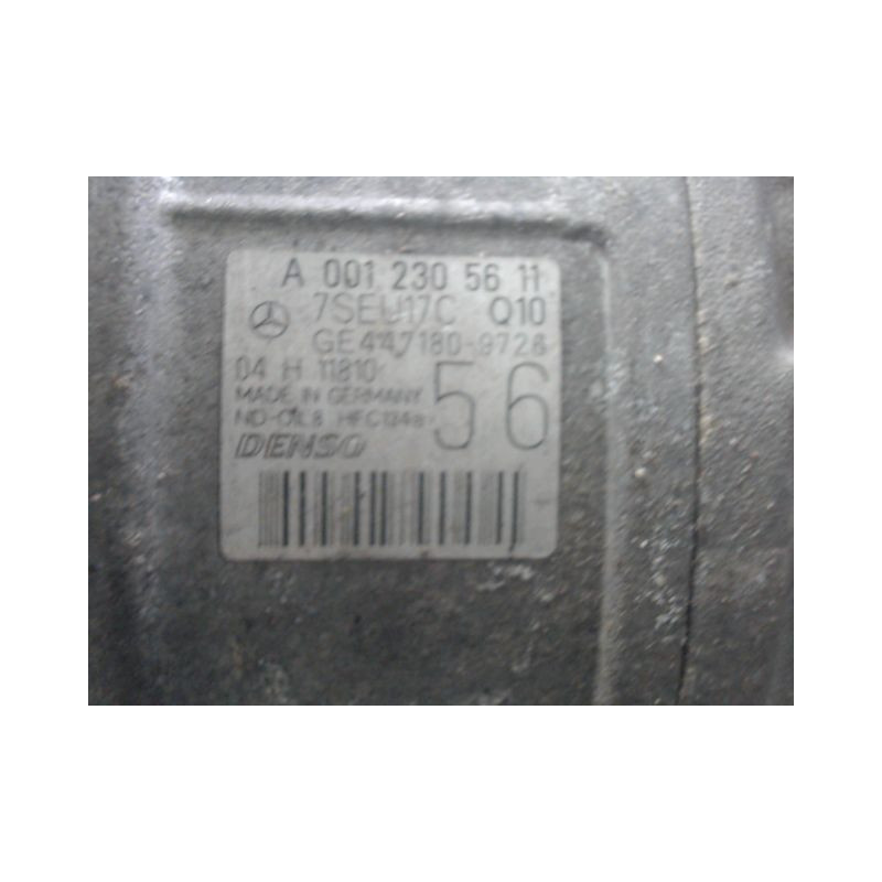 COMPRESSEUR AIR CONDITIONNE MERCEDES CLASSE C 2004-