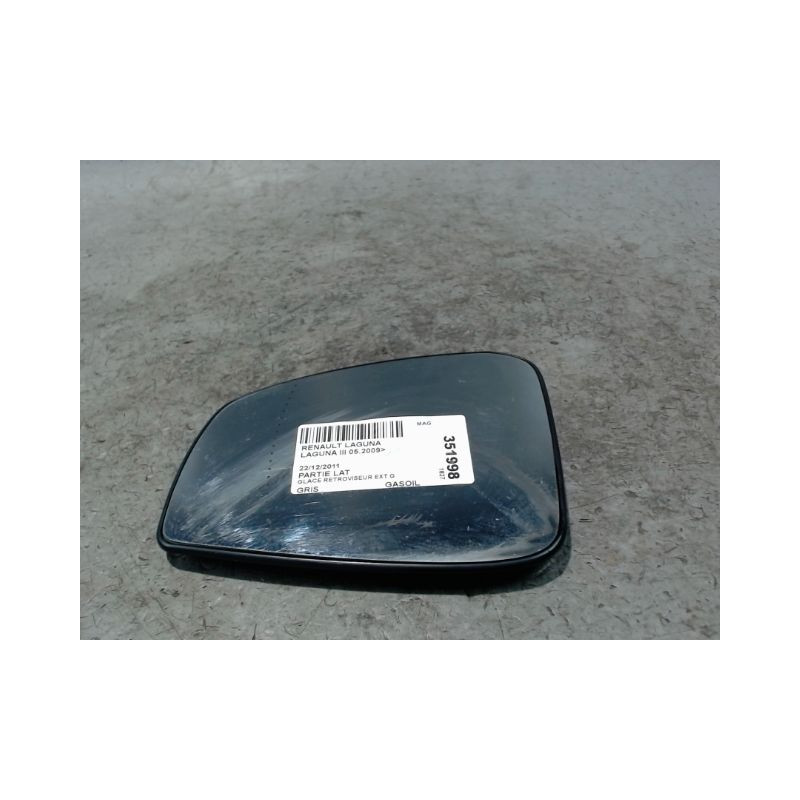 GLACE RETROVISEUR EXT G RENAULT LAGUNA III 2009-