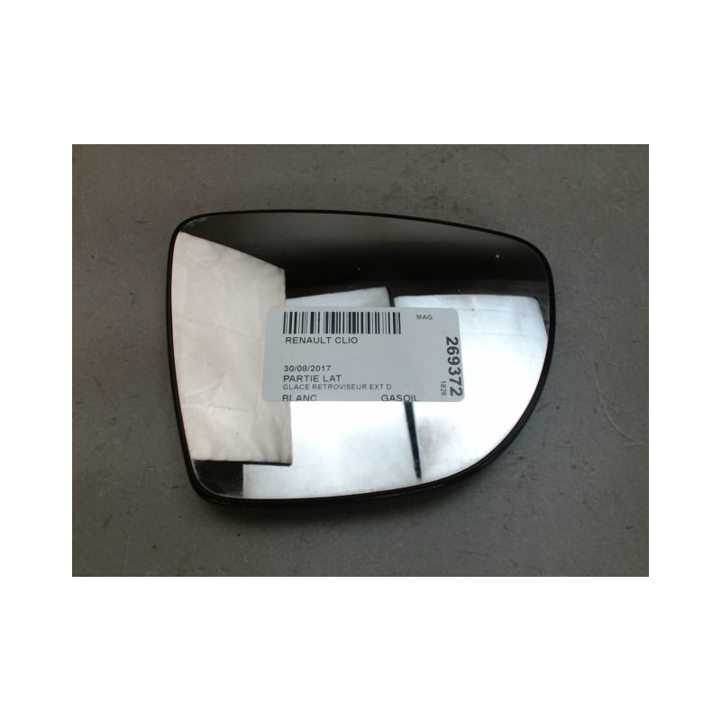 GLACE RETROVISEUR EXT D RENAULT CLIO