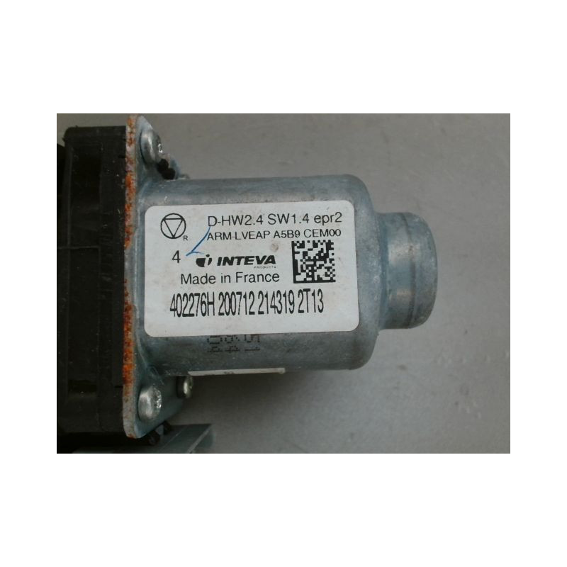 MECANISME LEVE-GLACE AVANT DROIT CITROEN DS4