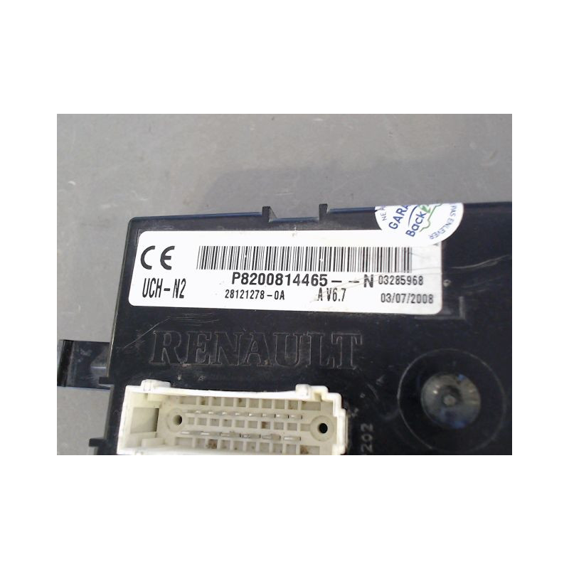 BOITIER GESTION HABITACLE RENAULT TRAFIC