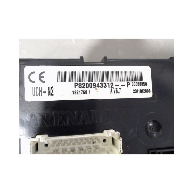 BOITIER GESTION HABITACLE RENAULT TRAFIC