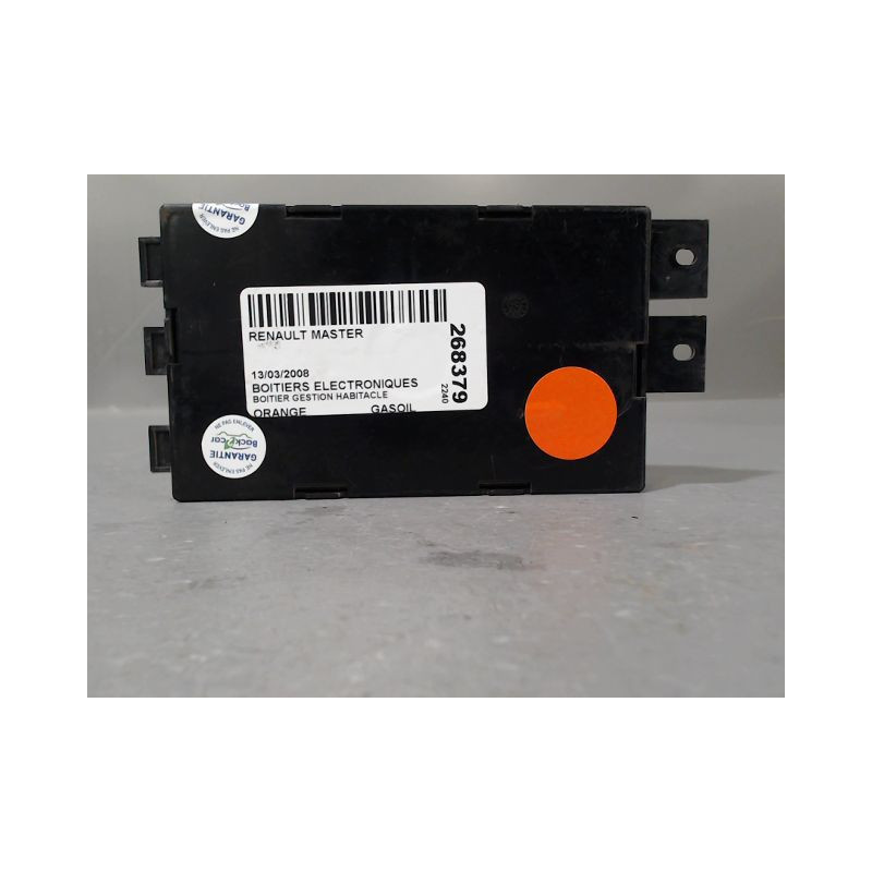 BOITIER GESTION HABITACLE RENAULT MASTER