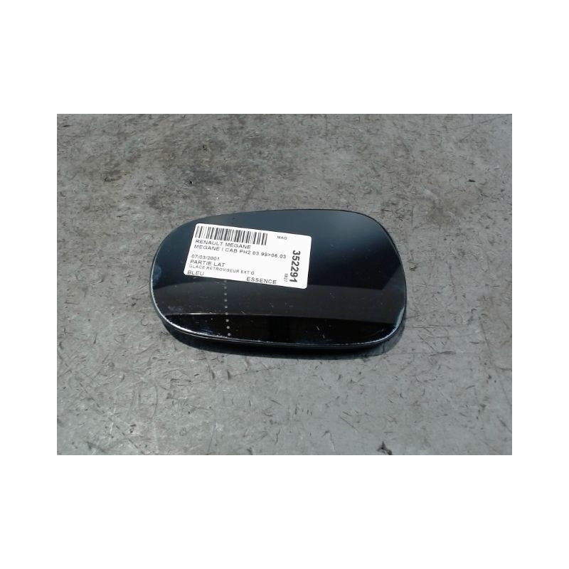 GLACE RETROVISEUR EXT G RENAULT MEGANE I CAB PH2 99-03