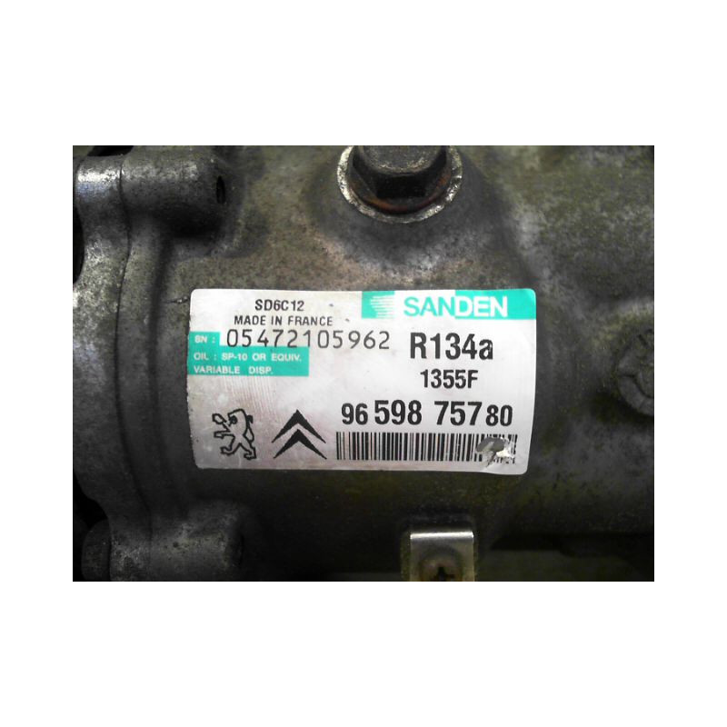 COMPRESSEUR AIR CONDITIONNE PEUGEOT 207 CC