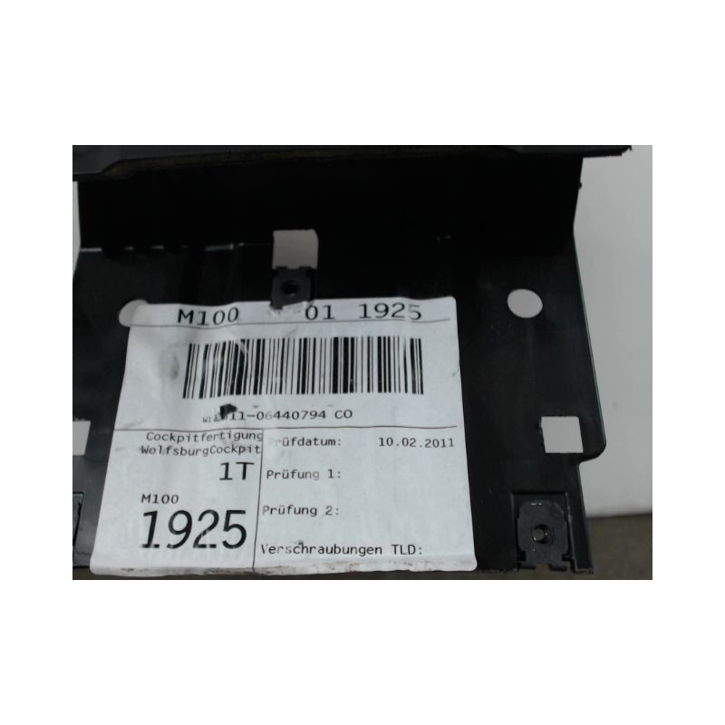 PLANCHE DE BORD  VOLKSWAGEN TOURAN