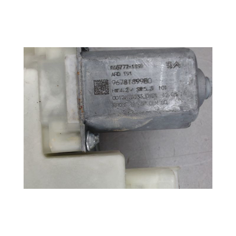 MECANISME LEVE-GLACE ARRIERE DROIT PEUGEOT 308