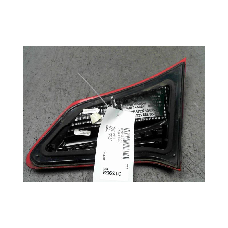 FEU ARRIERE INTERIEUR GAUCHE CITROEN C4 2010-