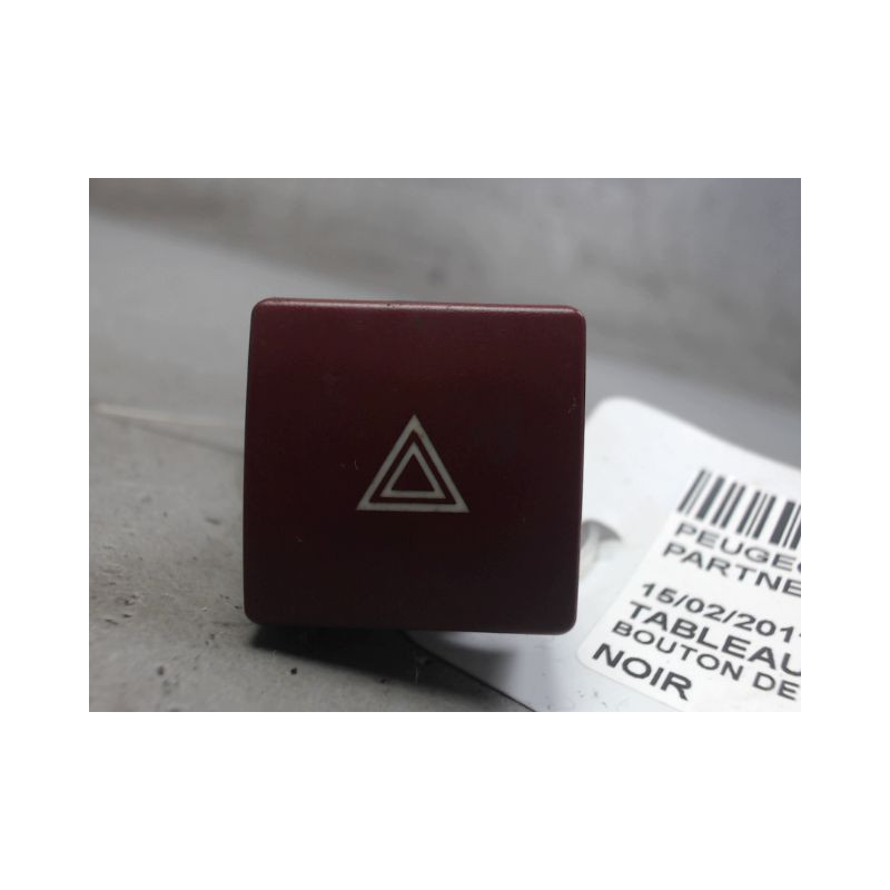 BOUTON DE WARNING PEUGEOT PARTNER TEPEE 2008-