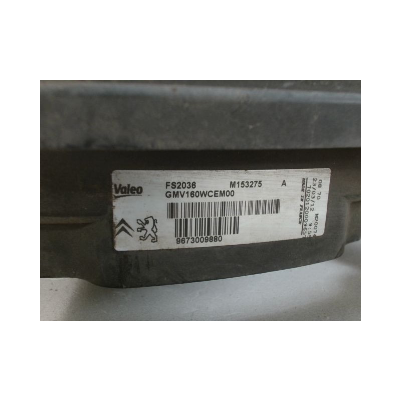 MOTEUR VENTILATEUR RADIATEUR PEUGEOT 3008