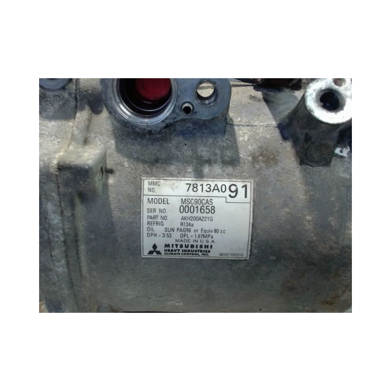 COMPRESSEUR AIR CONDITIONNE CITROEN C-CROSSER 2007-
