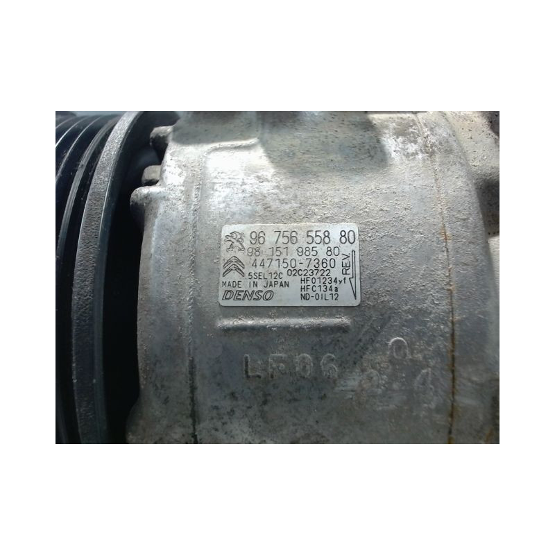 COMPRESSEUR AIR CONDITIONNE PEUGEOT 3008 2009-