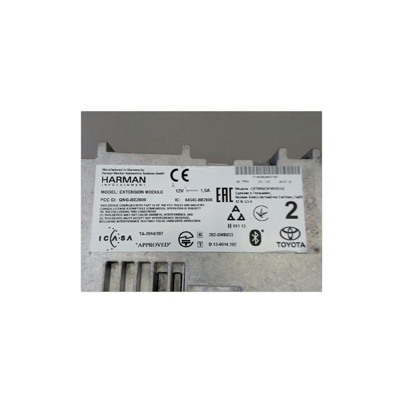 AUTORADIO TOYOTA AURIS II PH2 2015-
