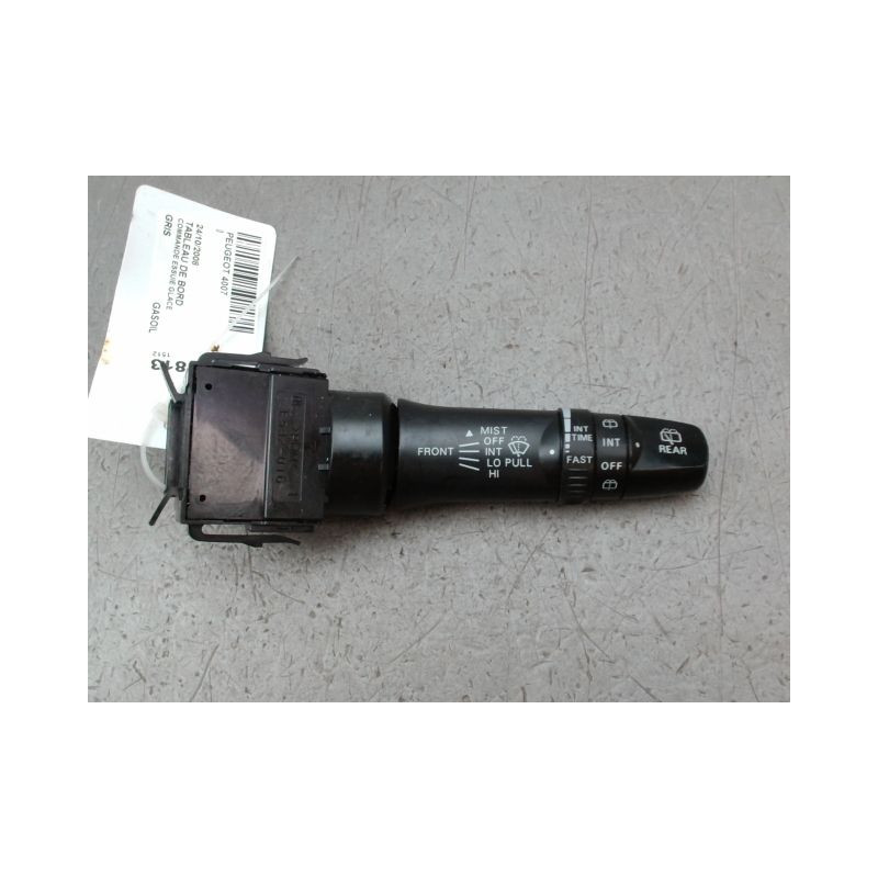COMMANDE ESSUIE GLACE PEUGEOT 4007 BREAK 2007-2013