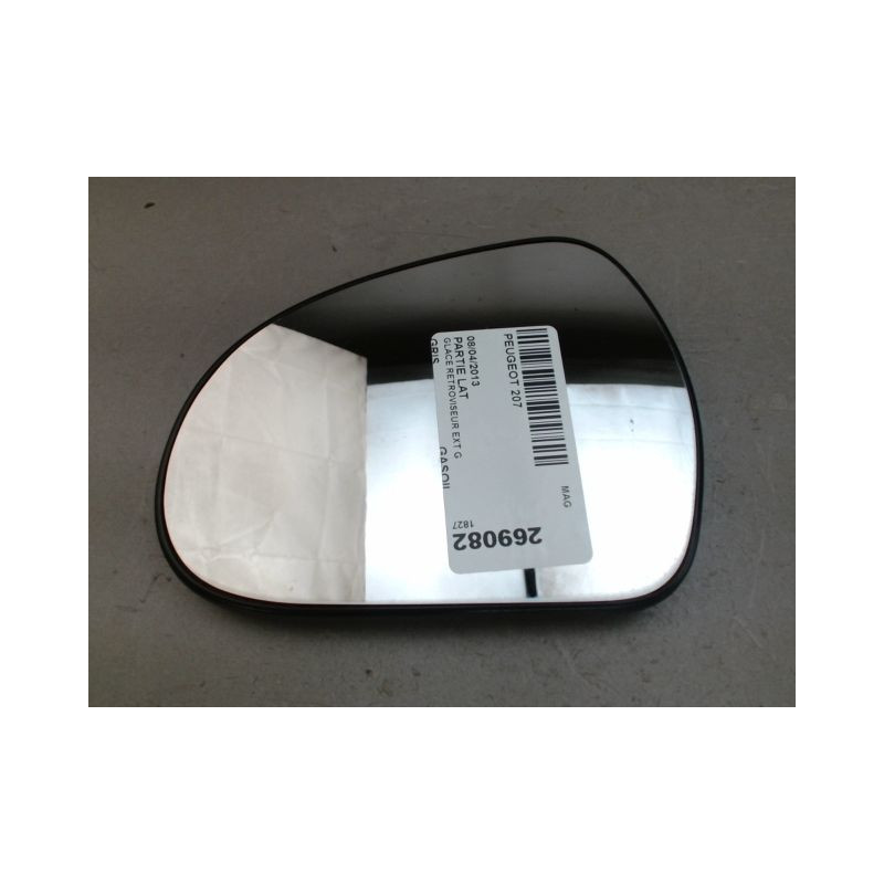 GLACE RETROVISEUR EXT G PEUGEOT 207