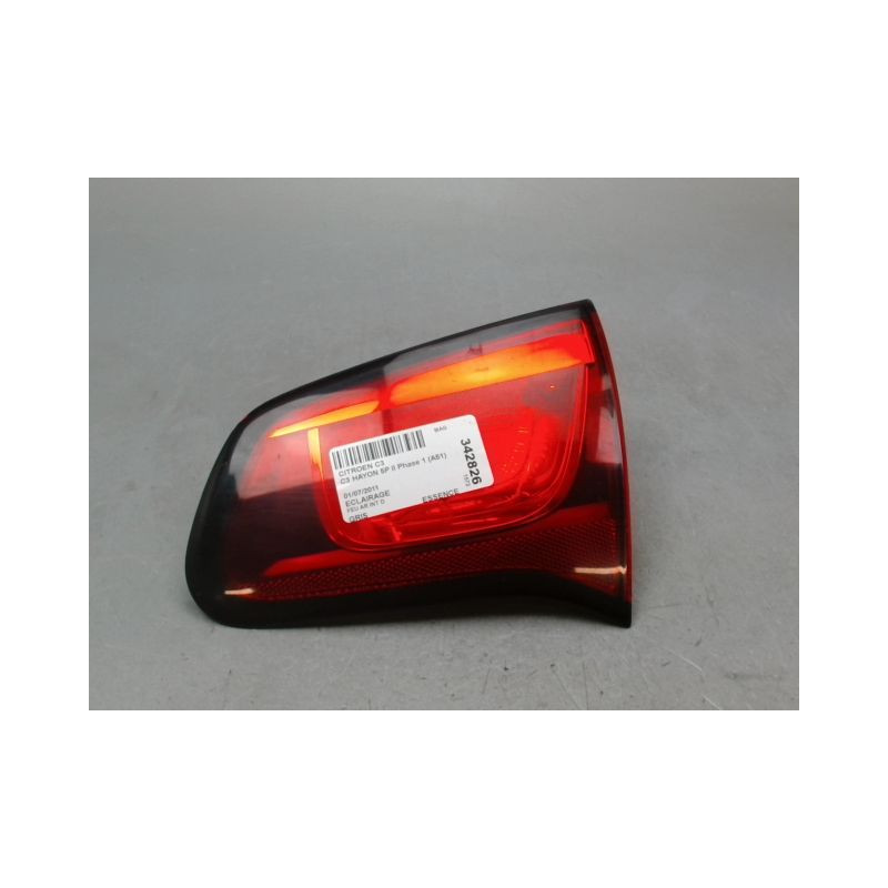 FEU ARRIERE INTERIEUR DROIT CITROEN C3 II Phase 1 (A51) 2009-2013