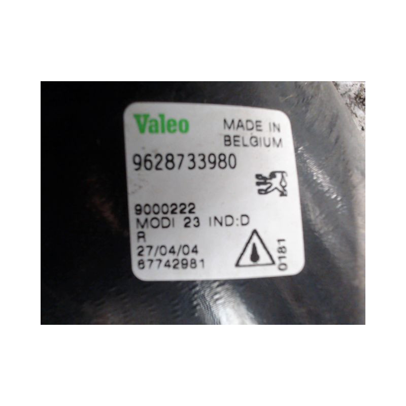PHARE ANTIBROUILLARD AVANT DROIT PEUGEOT 206