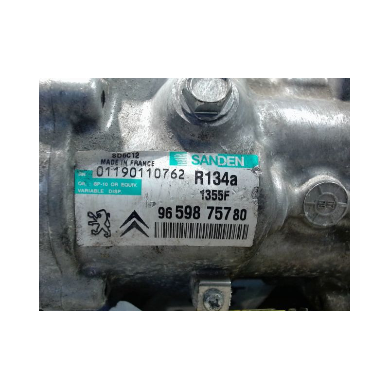 COMPRESSEUR AIR CONDITIONNE PEUGEOT 207 2007-