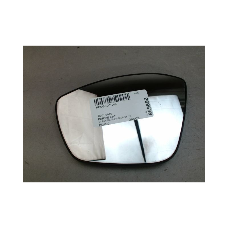 GLACE RETROVISEUR EXT G PEUGEOT 208