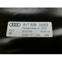 MECANISME+MOTEUR LEVE-GLACE ARRIERE DROIT AUDI A3