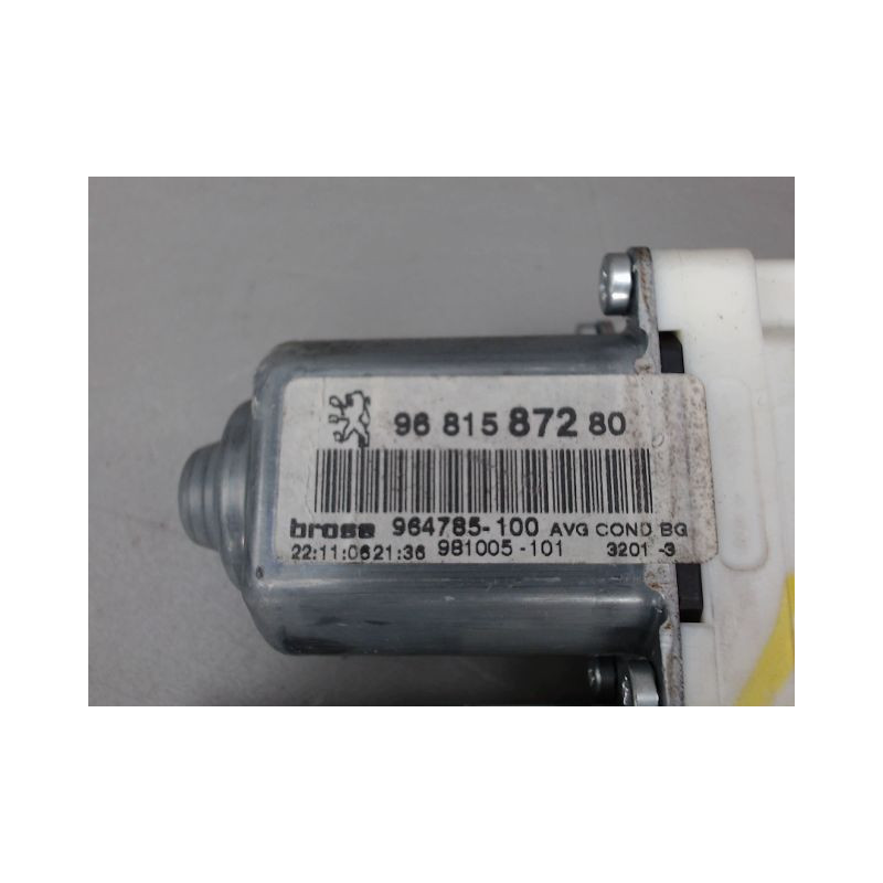 MECANISME LEVE-GLACE AVANT GAUCHE PEUGEOT 307