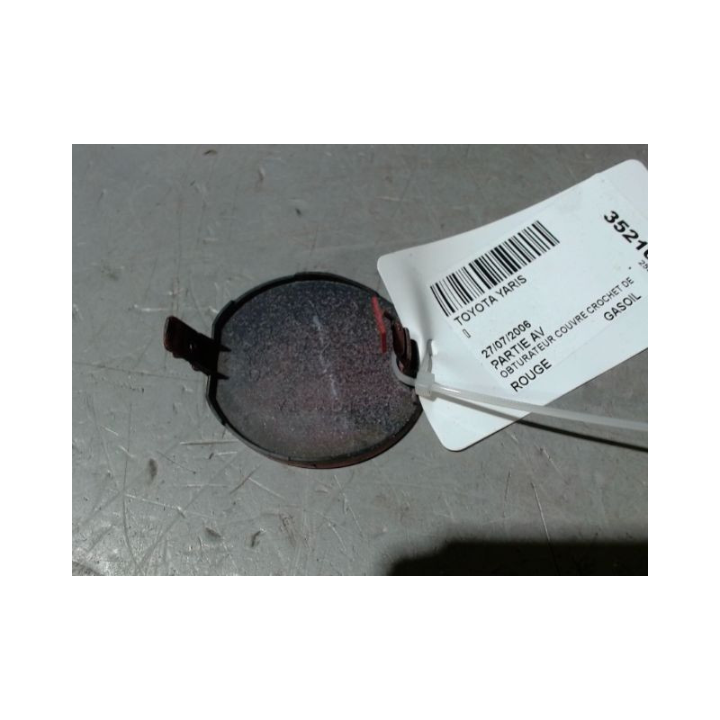 OBTURATEUR COUVRE CROCHET DE BOUCLIER AV TOYOTA YARIS 2005-