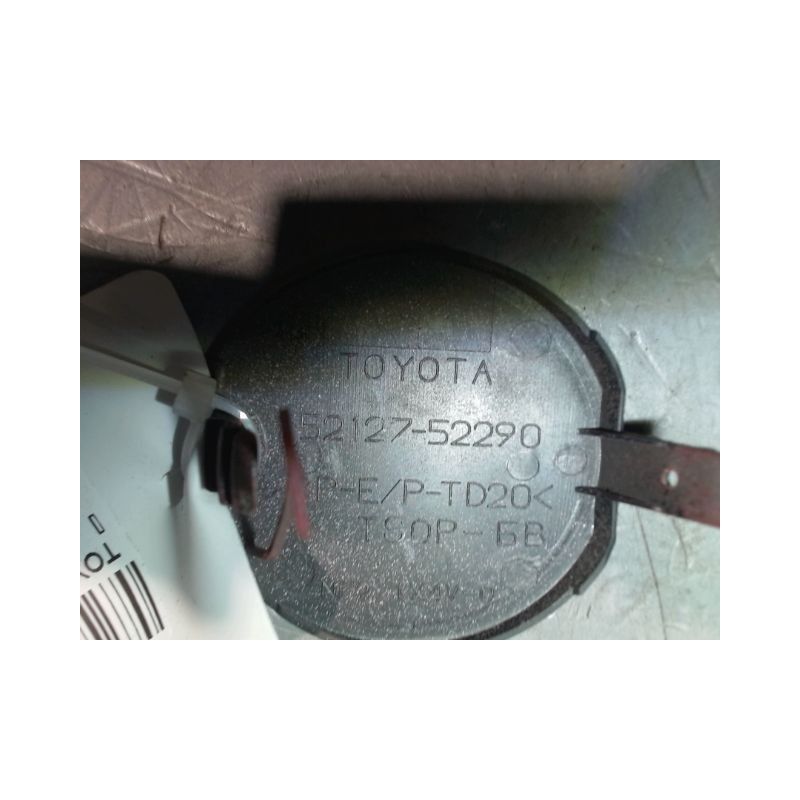 OBTURATEUR COUVRE CROCHET DE BOUCLIER AV TOYOTA YARIS 2005-