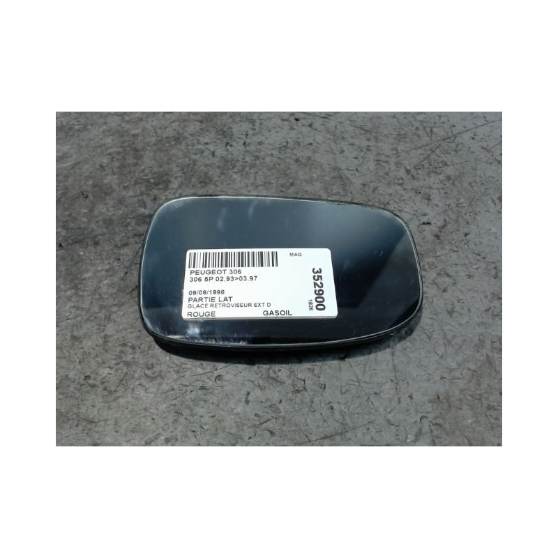 GLACE RETROVISEUR EXT D PEUGEOT 306 93-97