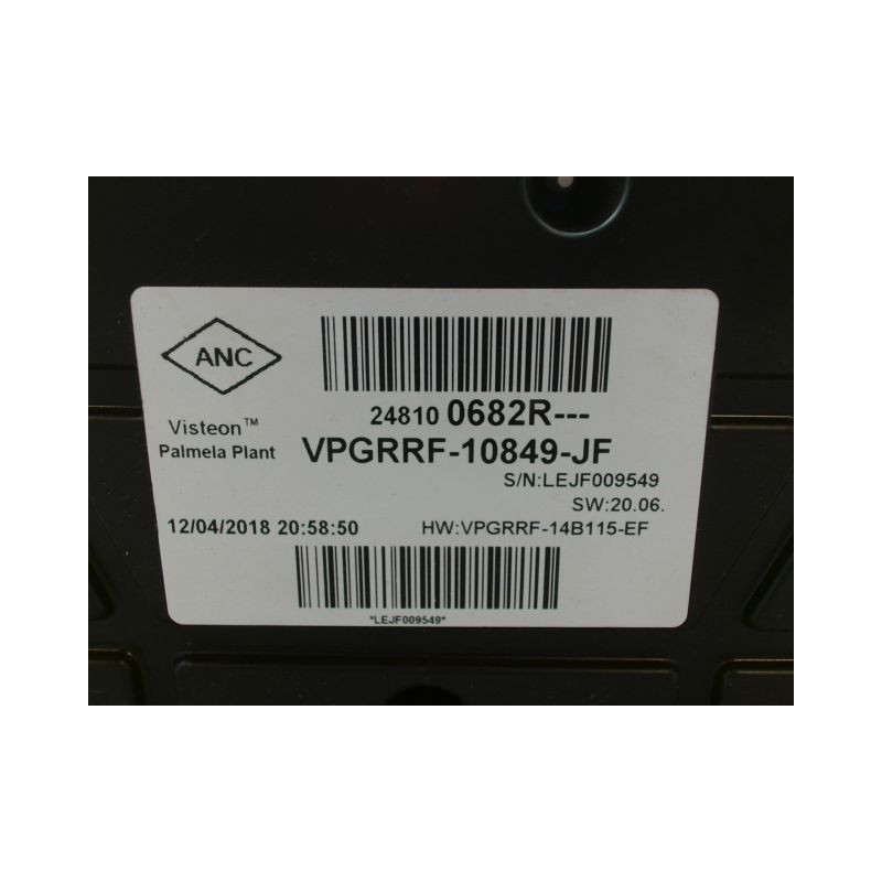 BLOC COMPTEURS RENAULT CLIO IV Phase 1 2012-...