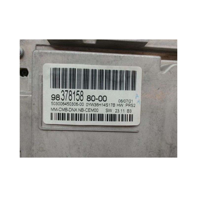 BLOC COMPTEURS PEUGEOT 3008 2009-