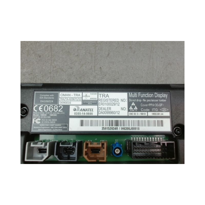 ECRAN GPS RENAULT ZOE