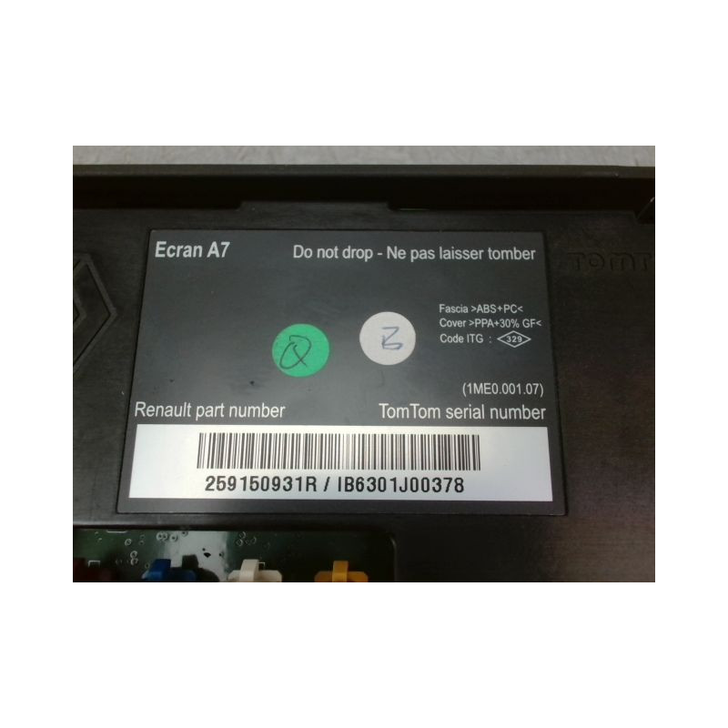 ECRAN GPS RENAULT MEGANE III Phase 1 2008-2012