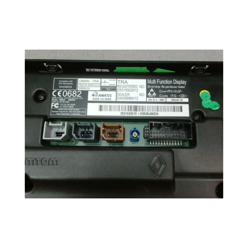 ECRAN GPS RENAULT MEGANE COUPE III Phase 3 2013-...