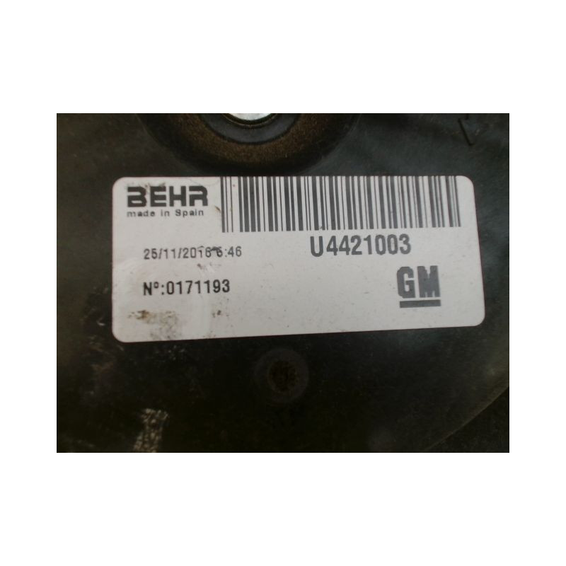MOTEUR VENTILATEUR RADIATEUR OPEL MERIVA