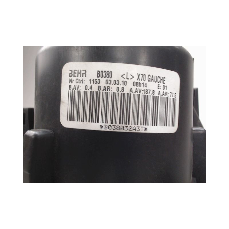 MOTEUR VENTILATEUR CHAUFFAGE RENAULT MASTER