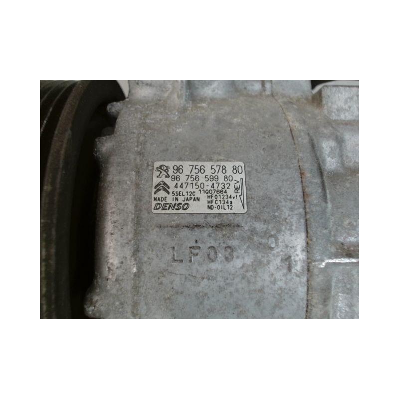 COMPRESSEUR AIR CONDITIONNE CITROEN C4