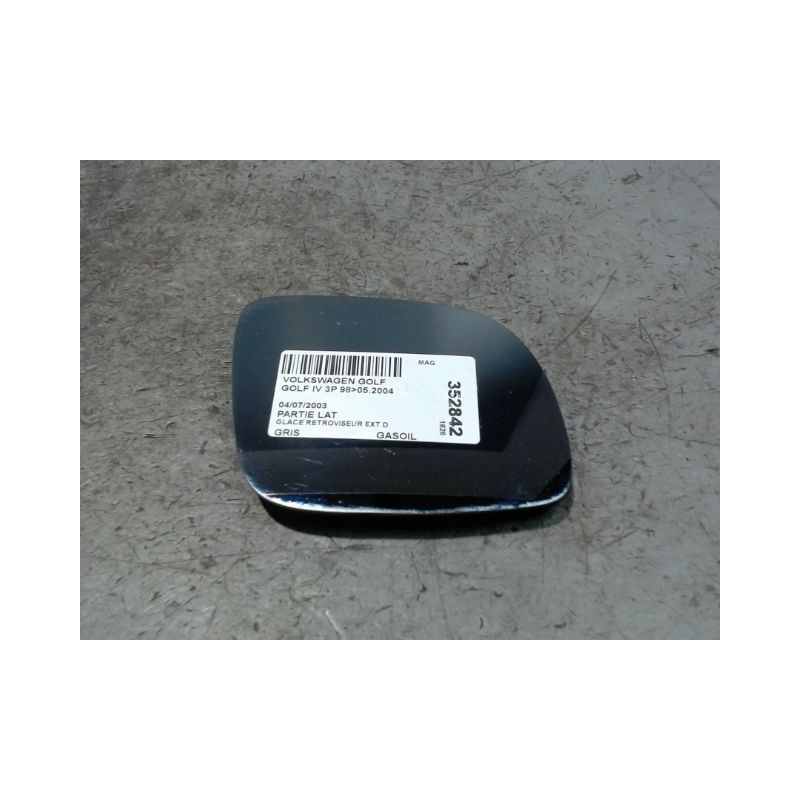 GLACE RETROVISEUR EXT D VOLKSWAGEN GOLF IV 98-2004