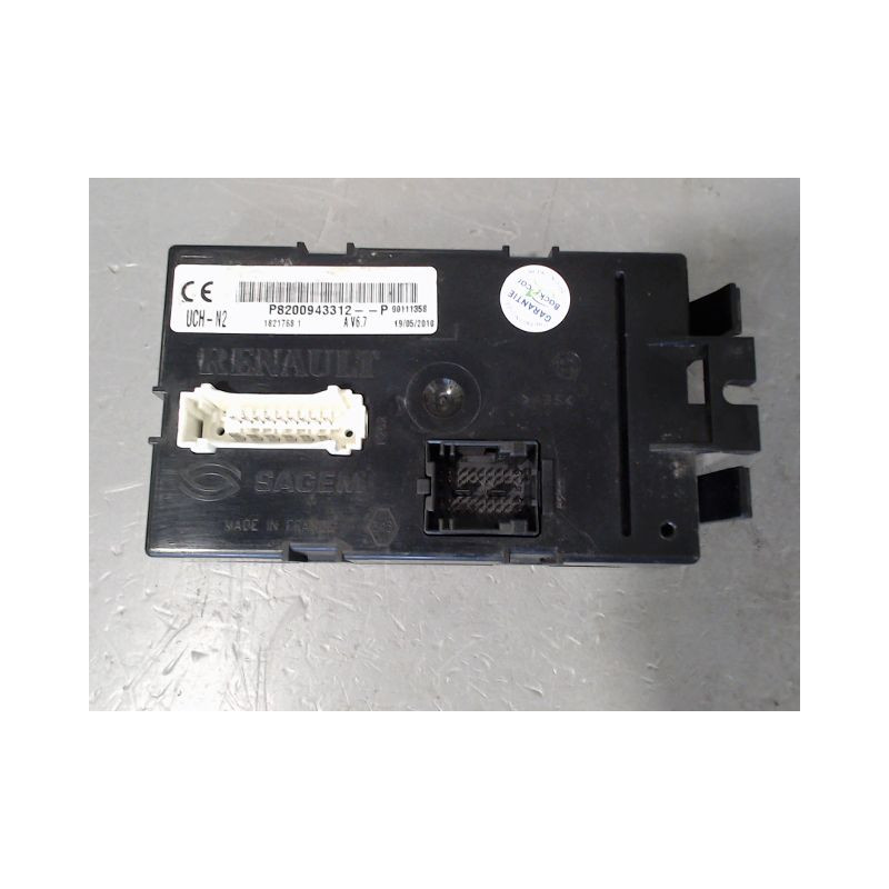 BOITIER GESTION HABITACLE RENAULT TRAFIC