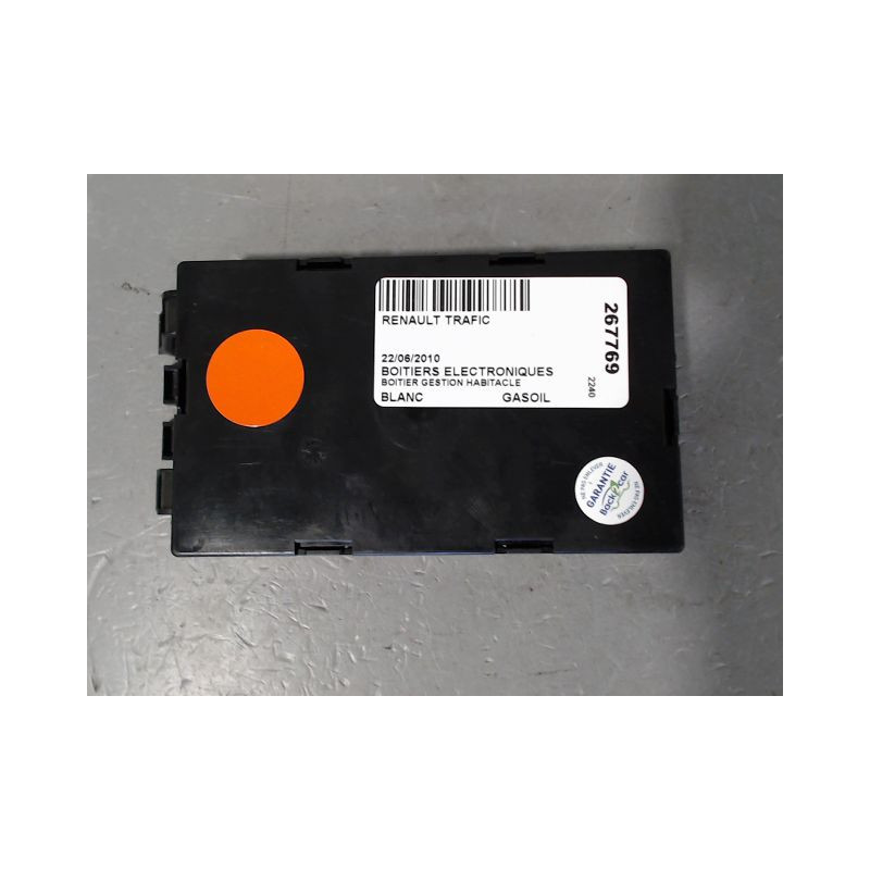 BOITIER GESTION HABITACLE RENAULT TRAFIC