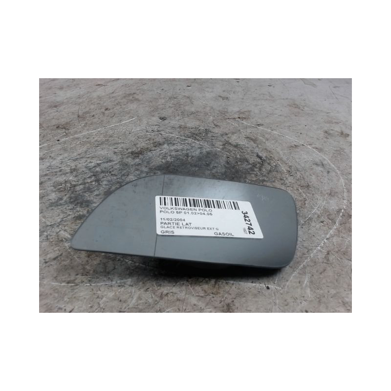 GLACE RETROVISEUR EXT G VOLKSWAGEN POLO 02-05