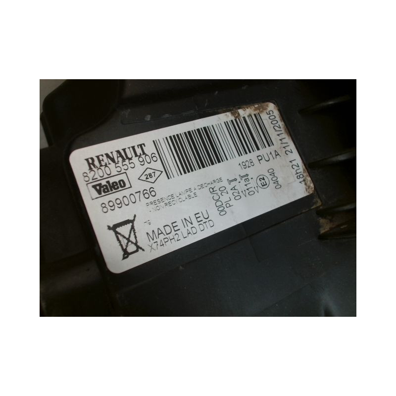 PHARE DROIT RENAULT LAGUNA